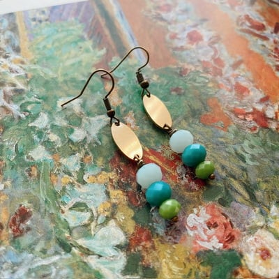 Handcrafted earrings “my story” collection no.02