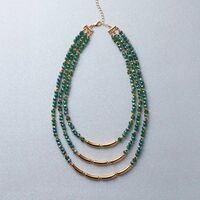 Shimmer & Shine Layered Necklace - FINAL SALE - Thumbnail 1