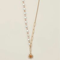 Bloom and Glow Pearly Necklace - FINAL SALE - Thumbnail 1