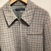 Keita Maruyama Tokyo Paris plaid wool zip up jacket - Thumbnail 1