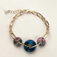 Luminous Tides Link Bracelet - FINAL SALE - Thumbnail 1