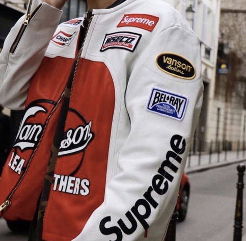 supreme vanson leather jacket retail