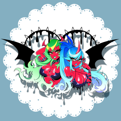 Scanty & kneesocks decal