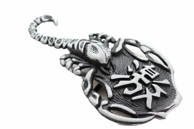 Men Western Belt Buckle Silver Metal Cowboy Scorpion Desert Animal Casual Wear