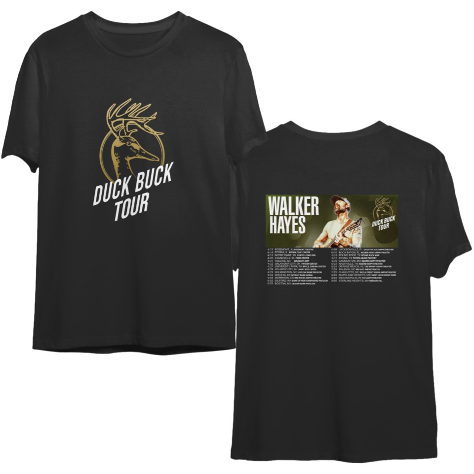 Walker Hayes Duck Buck Tour 2023 Shirt on Storenvy