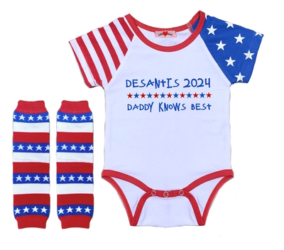 Ron DeSantis Onesie Political Republican Shirt Daddy Knows Best