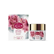 NATURAL ROSE DAY CREAM WITH RETINOL+Q10 +C 50ML