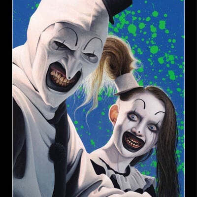 Art & the little pale girl print