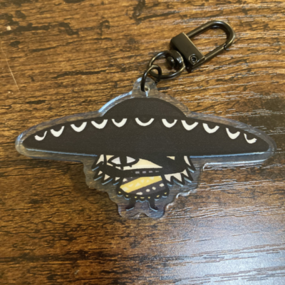 Señor lightning bolt mini keychain