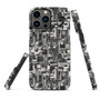 Monochrome Mosaic - Snap case for iPhone-2