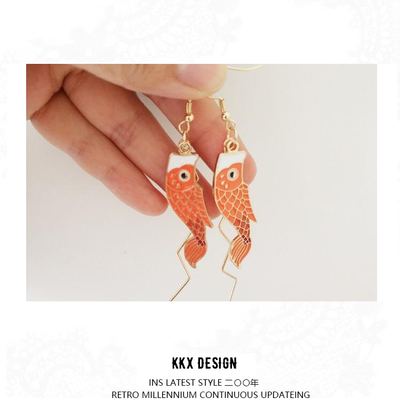Fish earrings