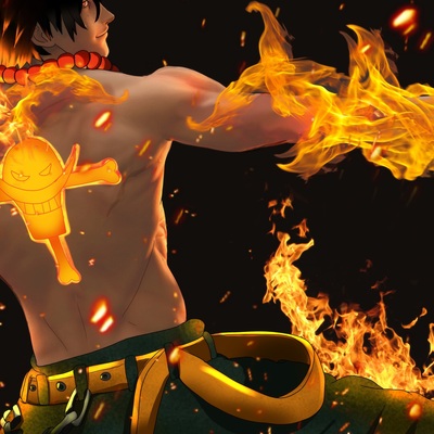 Ace ( one piece ) print 