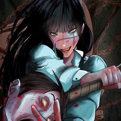 Asa ( chainsaw man ) print