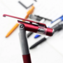 4 In 1 Multifunction Ballpoint Pen with LED Light Fold Phone -3