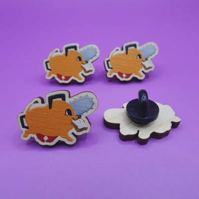 Pochita bread wooden pin