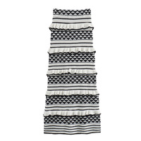 Fashion knitted sling + skirt two-piece suit - Thumbnail 1