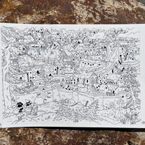The Wizerd Original Art - Thent