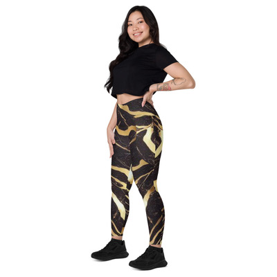 Galaxy leggings with pockets