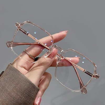 Woman anti radiation glasses metal eyeglass eyeglasses 
