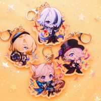 Fontaine and more - Genshin Impact Acrylic Keychains! Ultra High Quality! Perfect for Gifting! - Thumbnail 1