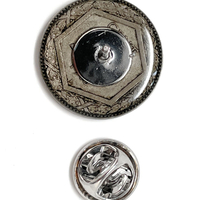 Lapel Pin Rare Italy Coin Authentic 20 Centesimi Marcos Villa 1918-1920 Italy Tie Tack Lapel Pin Italia Rome Italian Coin Naples Venice Rome - Thumbnail 4