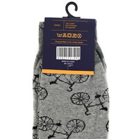 Men's Bicycle Novelty Sock Funny Socks Bike Gifts Cool Socks Funny Groomsmen Socks - Thumbnail 3