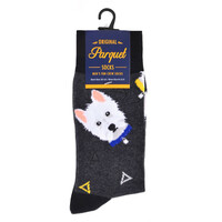 Scottish Terrier Socks Scottie Dog Socks - Thumbnail 4