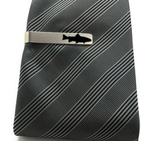 Fly Fishing Tie Bar Fishing Gift Fisherman Tie Clip Rainbow Trout Outdoors Wild Life Gift Perfect Dad Gift Best Friend Gift Grandpa Gift - Thumbnail 2
