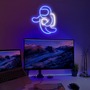 1pcSpaceman Vibrant Astronaut-Shaped LED Neon Sign-3
