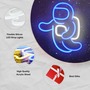 1pcSpaceman Vibrant Astronaut-Shaped LED Neon Sign-2