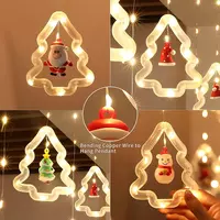Christmas Lights, Tree Lights LED Christmas Decorations Indoor, Battery Operated Christmas Window Lights 9.84 ft - Thumbnail 1