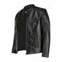  Mens Jacket Black Real Leather Jacket Black Leather Jacket 2024-1