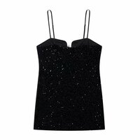 Fashion bow-decorated lace-up dress - Thumbnail 1