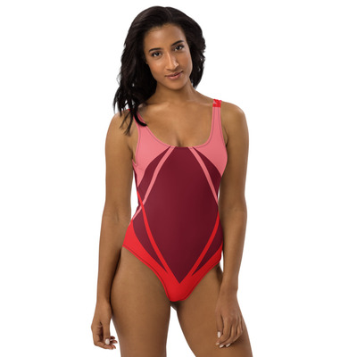 Star gaze one-piece swimsuit