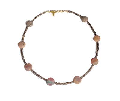 Jasper Beaded Necklace