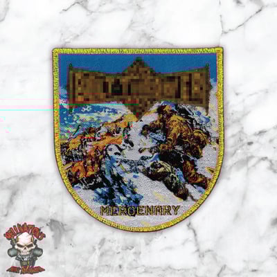 Mrcnry shield woven patches