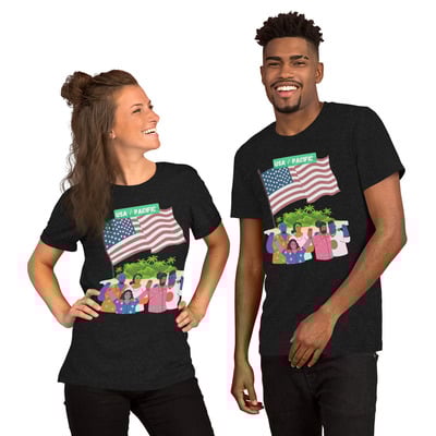 Us / pacific unisex t-shirt