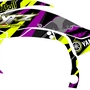 Yamaha YFZ 450R 450X graphics kit 2014 2015 2016 2017 2018 2020 to 2025 decals stickers atv-2
