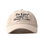 I'M LAZY NEED TO SLEEP MORE CAP-5