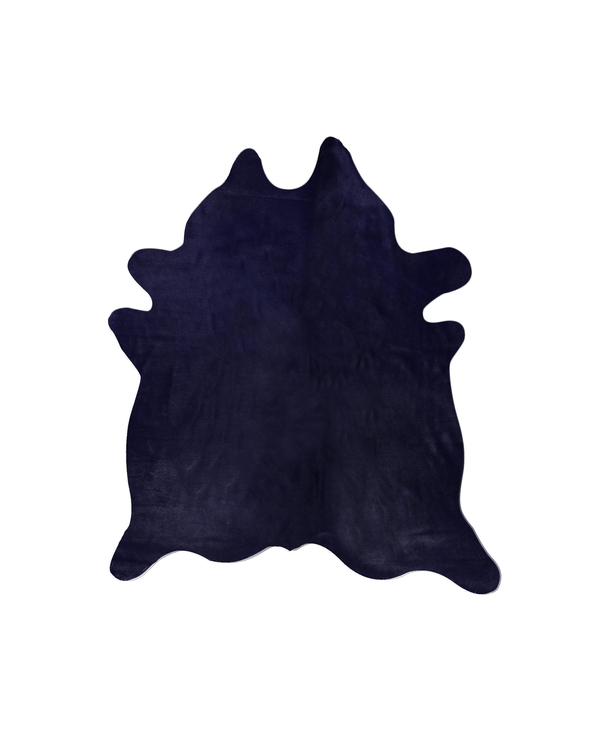 Natural Home Decor Geneva Cowhide Rug | Midnight | 6'x7' | 676685047205
