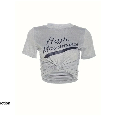 High maintenance crop tie-up 