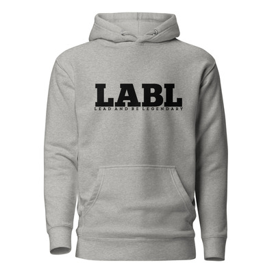 Labl collegiate | grey unisex hoodie