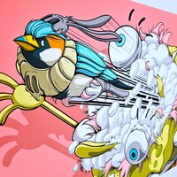 A3 Print: "SURVIVOR BIRD I" by DHANI BARRAGAN  - Thumbnail 4