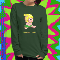 Retro Gamer Wonder Boy Long Sleeve Shirt (4 colors) - Thumbnail 4