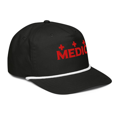 Medic nyvi aid golf rope cap red embroidery
