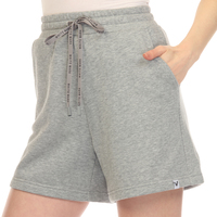 White Mark Women's Longline Sweat Shorts - Thumbnail 3