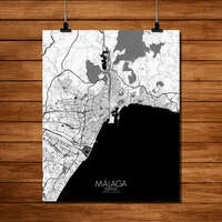 MALAGA - FORMAT 40x50cm - Thumbnail 3