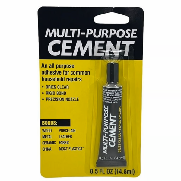 Multi-Purpose Cement 0.5oz tube All Purpose Adhesive Glue