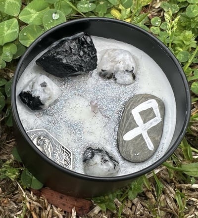 Small Odin Altar Candle 