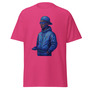 Unisex Retro-Futuristic Streetwear T-Shirt - Holographic Colors, 80s Sci-Fi Aesthetic, Cyberpunk, Syd Mead & Kilian Eng Art, Synthwave, Vintage -12